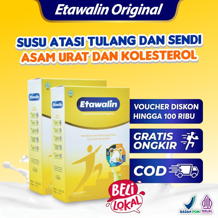 

Etawalin Susu Etawa Herbal Nyeri Sendi Original 2 Box