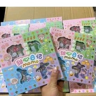 

STIKER MOMO ISI 100 LEMBAR FREE BOX