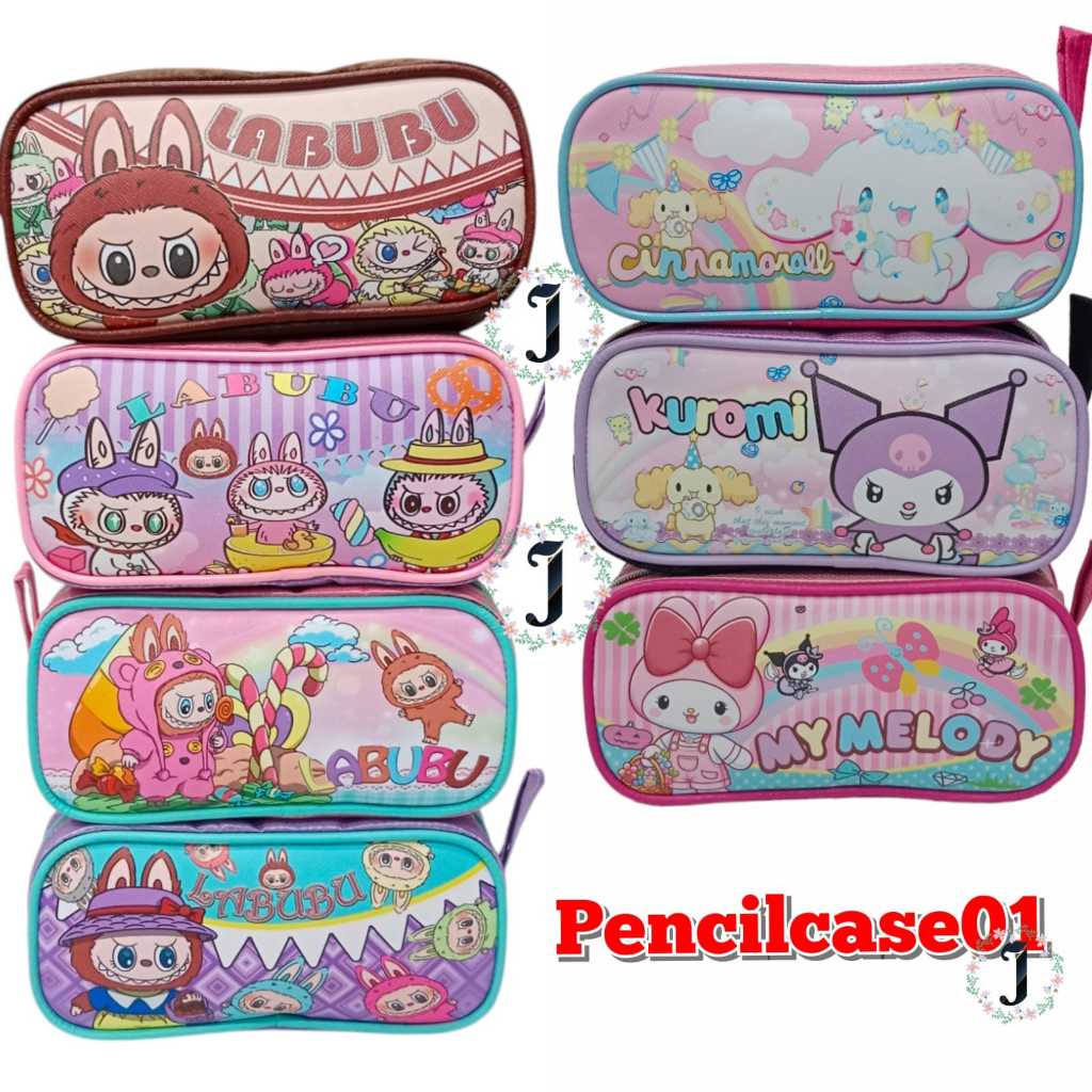 

JOYCELSHOP - TEMPAT PENSIL / PENCILCASE MOTIF KARAKTER KARTUN