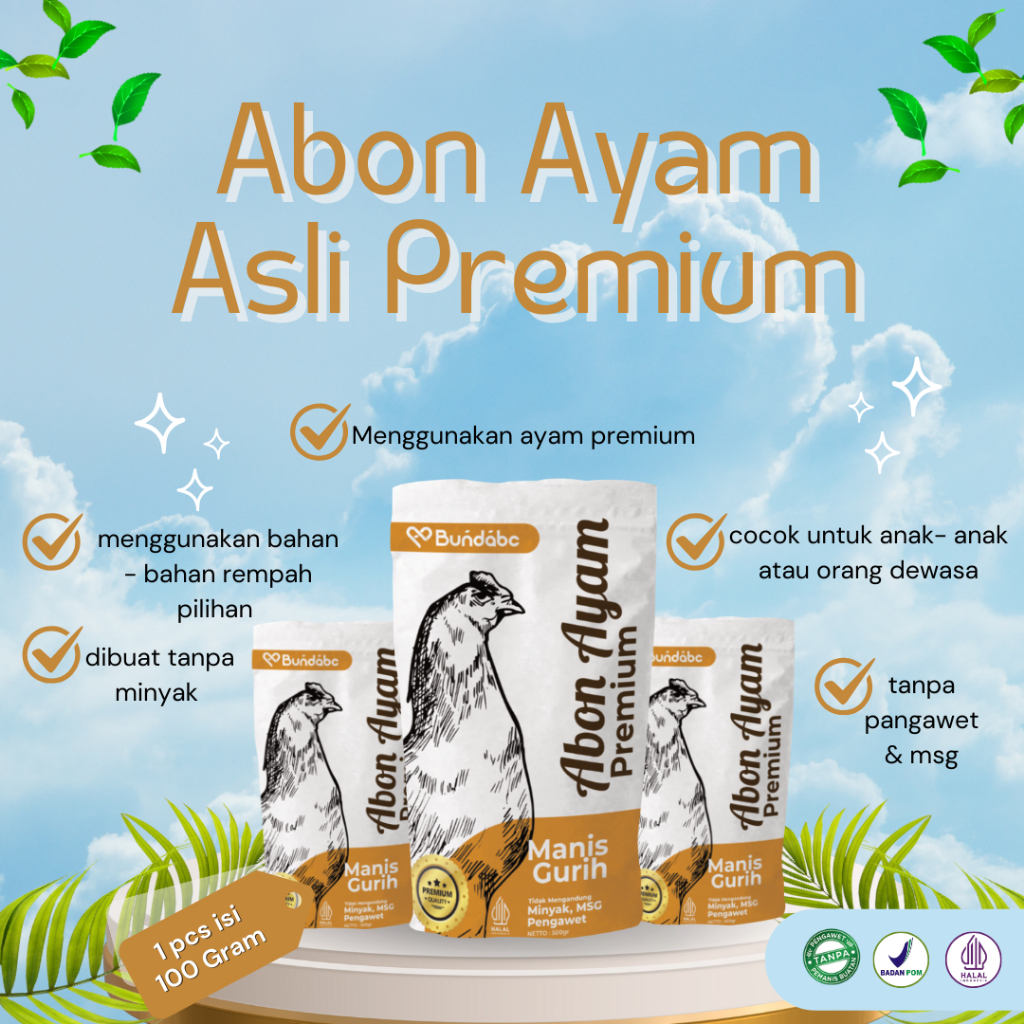 

Abon Ayam Premium Bunda ABC