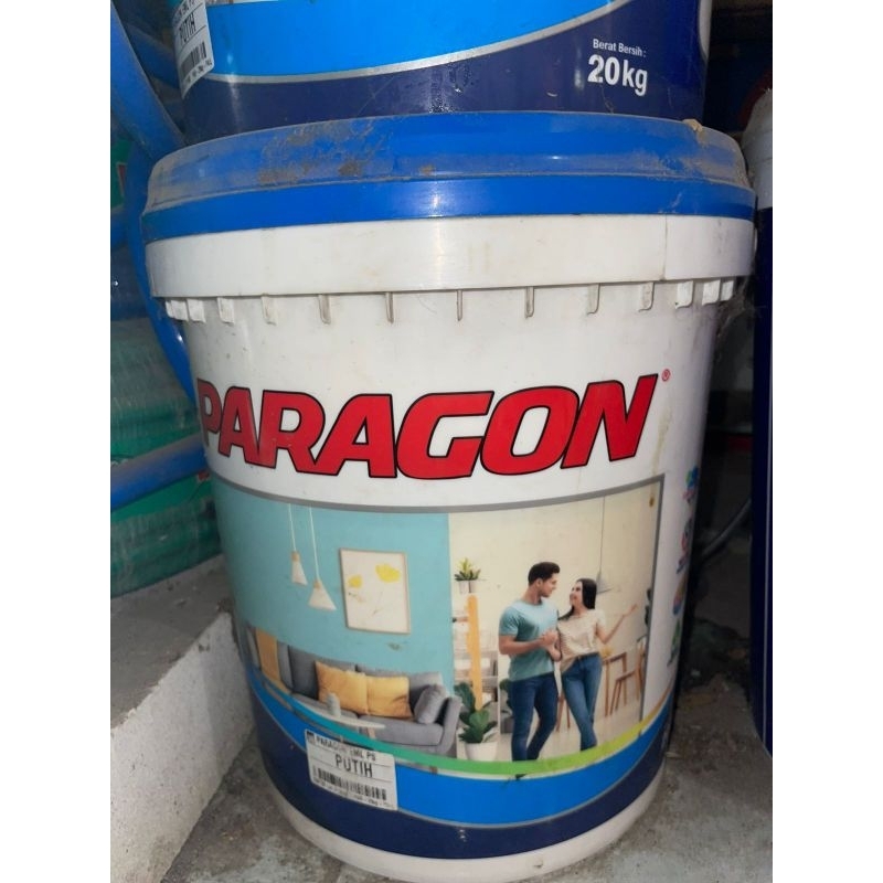 ￼Cat Tembok PARAGON 20kg putih
