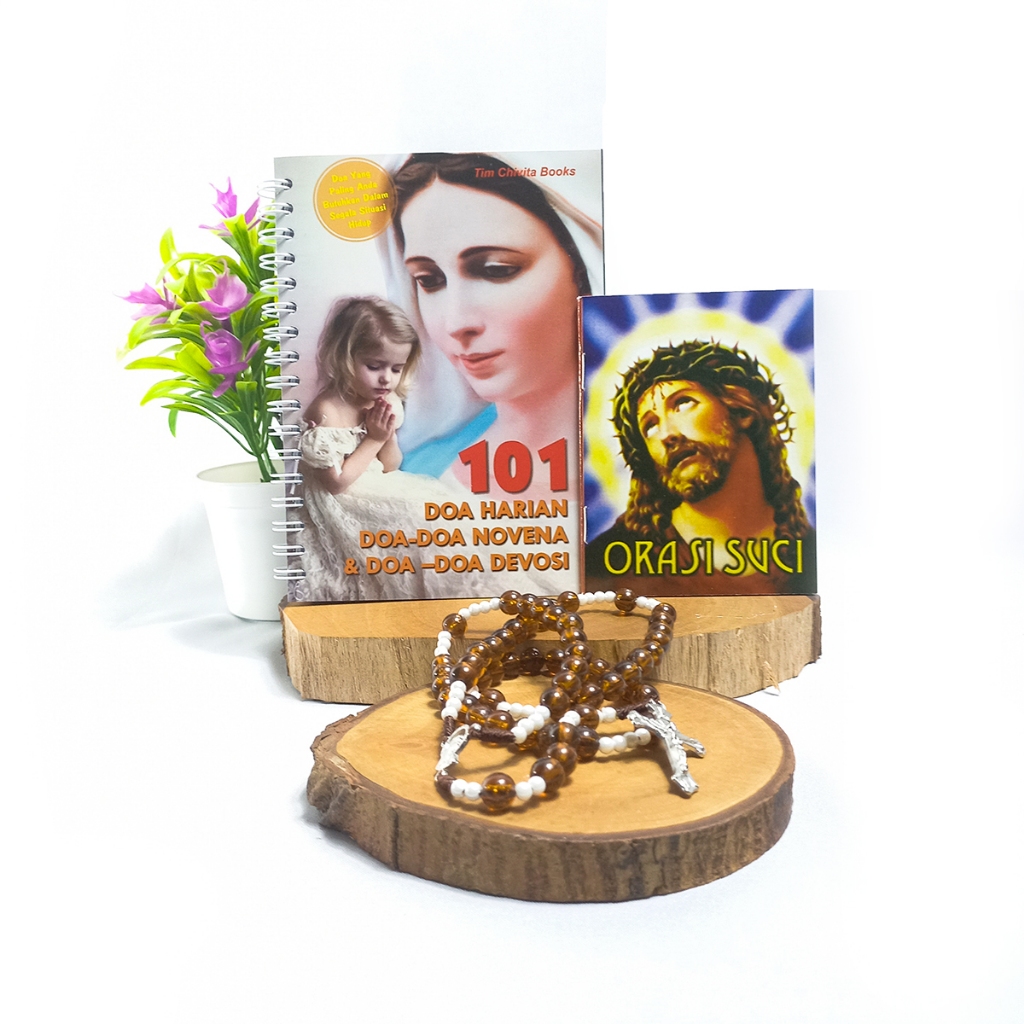 Paket Doa Katolik: Buku Doa - Rosario - Orasi Suci / Paket Buku Doa Katolik