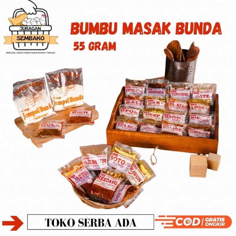 

Bumbu Masak Bunda BMB Setara dengan BMM Soto Rawon Lodeh Kare Krengseng