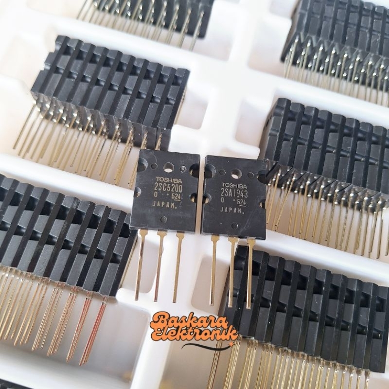 TRANSISTOR TOSHIBA A1943 C5200  LOT 524-524 JAPAN