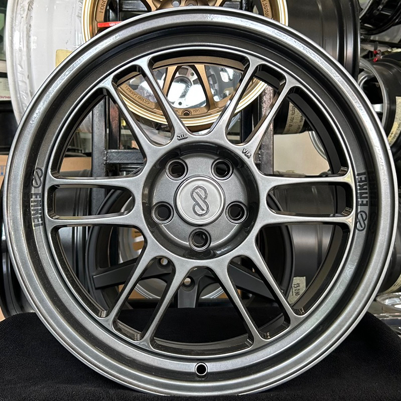 VELG MOBIL RING 17 - VELG RPF01 R17 LEBAR 8 PCD 5X100 ET 40 WARNA EJ TITAN