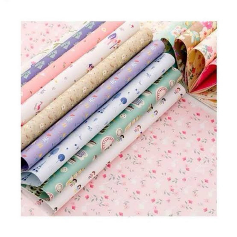 

kertas kado motif random