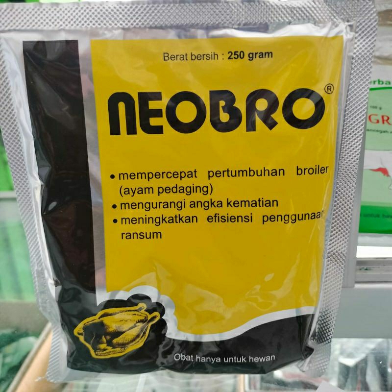NEOBRO 250 gram mempercepat pertumbuhan Unggas