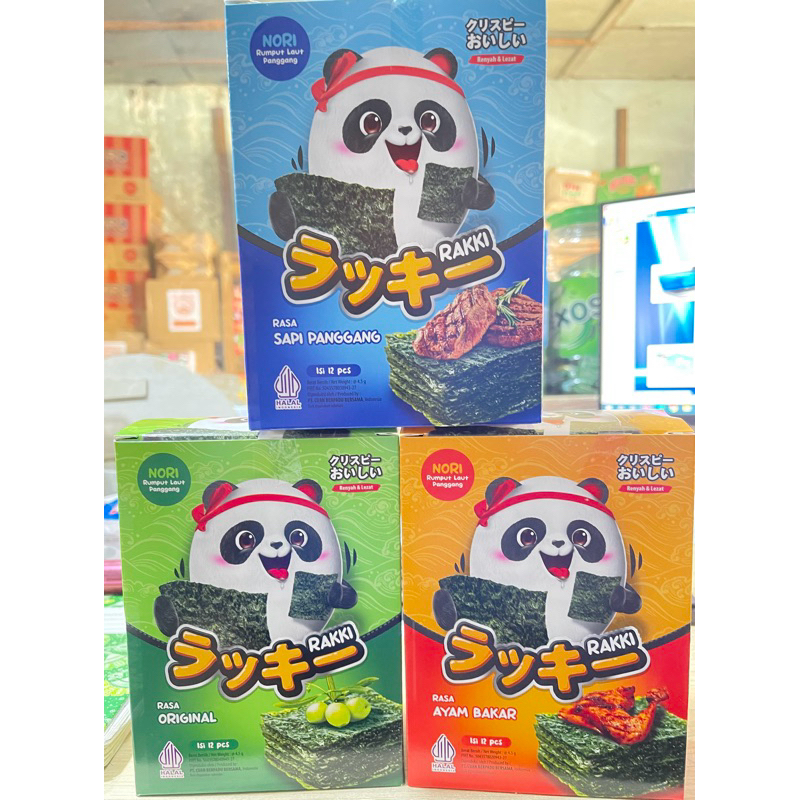 

Rakki Nori Snack Camilan Halal