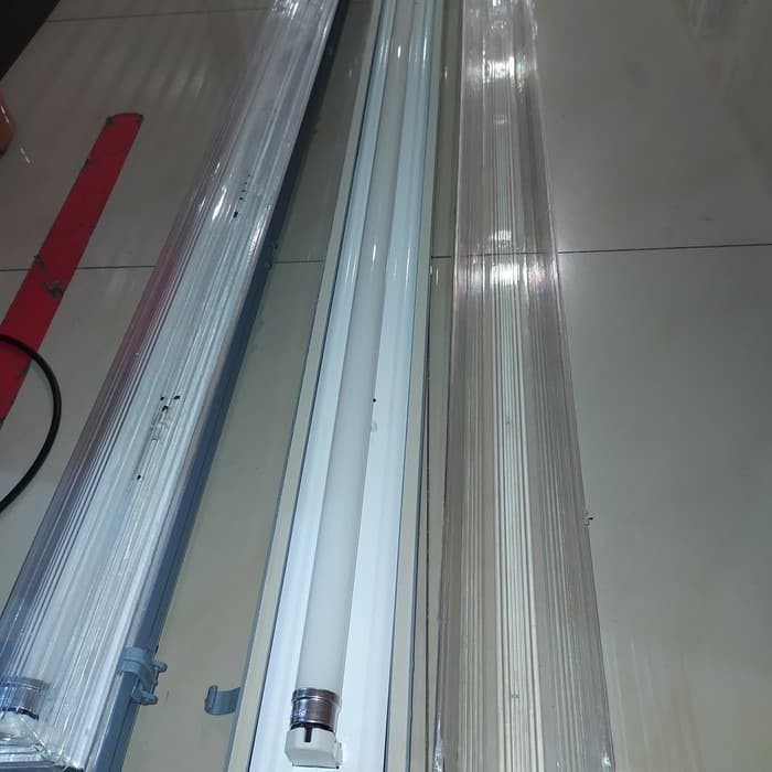 Kap Lampu Waterproof 1x36w 120cm Kap Lampu Tl Waterproof 1x16w 120cm Anti Air