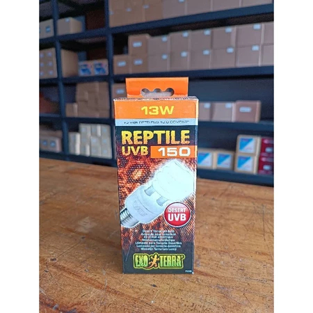 EXOTERRA UVB 150 13W REPTILE SULCATA IGGUANA TEGU BEARDED DRAGON UROMASTYX