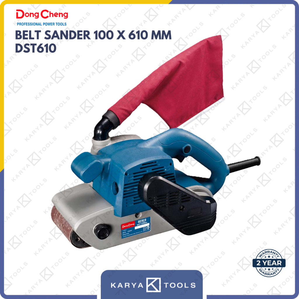 Dongcheng DST 610 Mesin Amplas / Belt Sander 100 x 610 MM