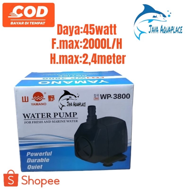Mesin Pompa Air Kolam Koi Dan Hidroponik YAMANO WP 3800
