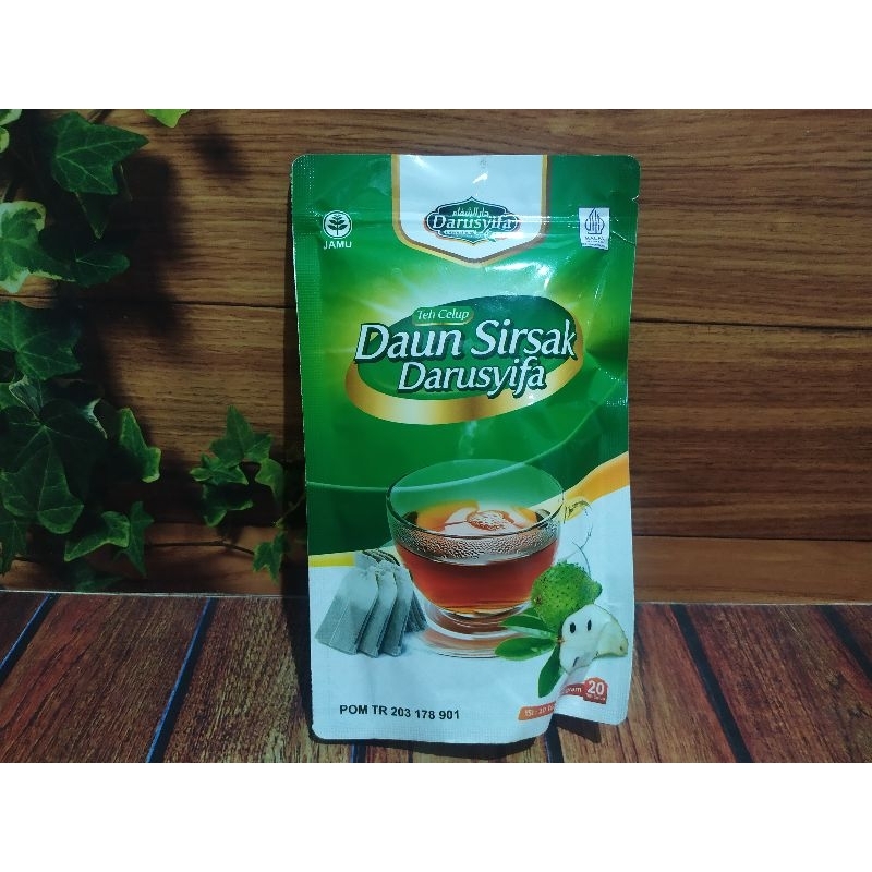 

Teh Celup Daun Sirsak Darussyifa 100% Original