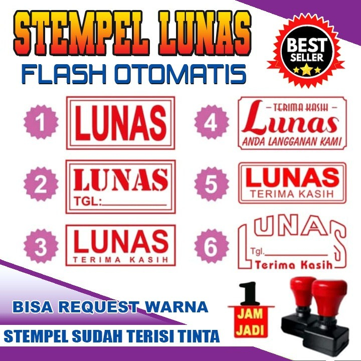 

Stempel Lunas Original Berkualitas