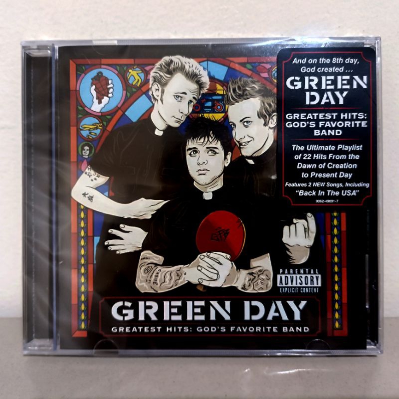 CD Green Day Greatest Hits: God's Favorite Band Original 1CD