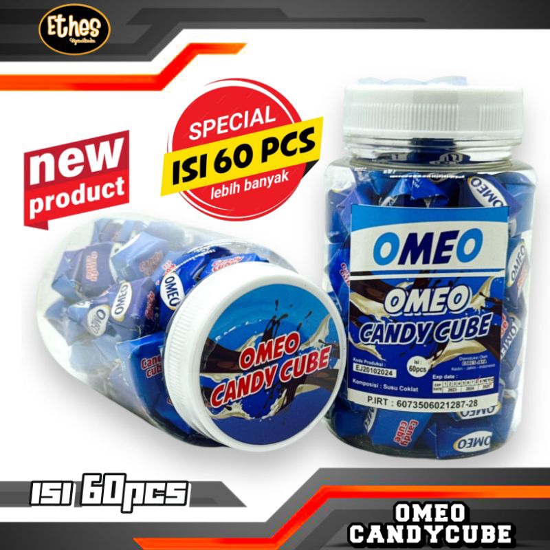

PERMEN OMEO CANDYCUBE isi 60pcs