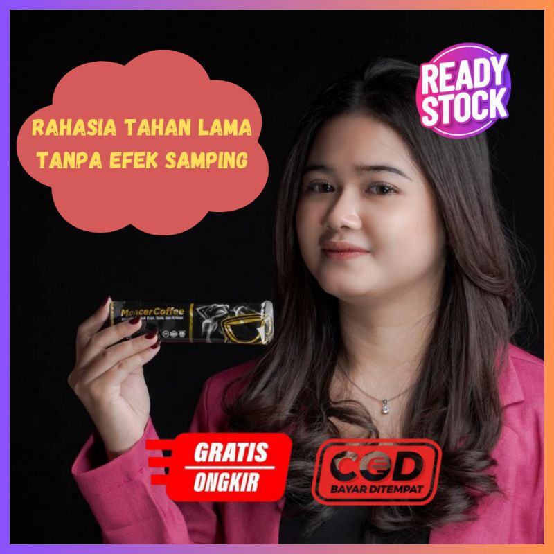 

Monceer Coffee Original Kopi Stamina Pria Alami Tahan Lama Ampuh Tanpa Efek Samping HALAL BPOM