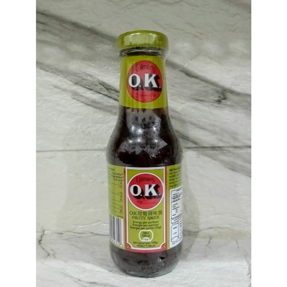 

Colman's OK Fruity Sauce 335GR