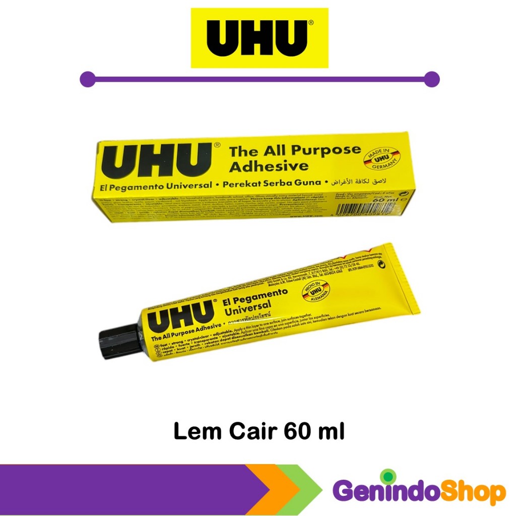 

Lem Cair UHU All Purpose 60 ml
