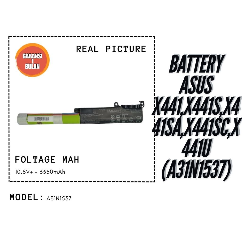 Battery Asus X441,X441S,X441SA,X441SC,X441U (A31N1537)