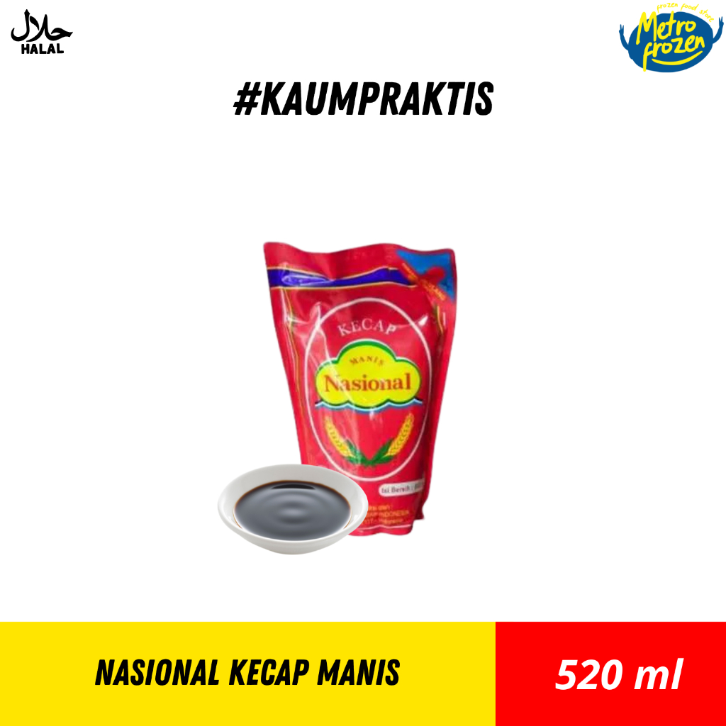 

NASIONAL Kecap Manis 520ml