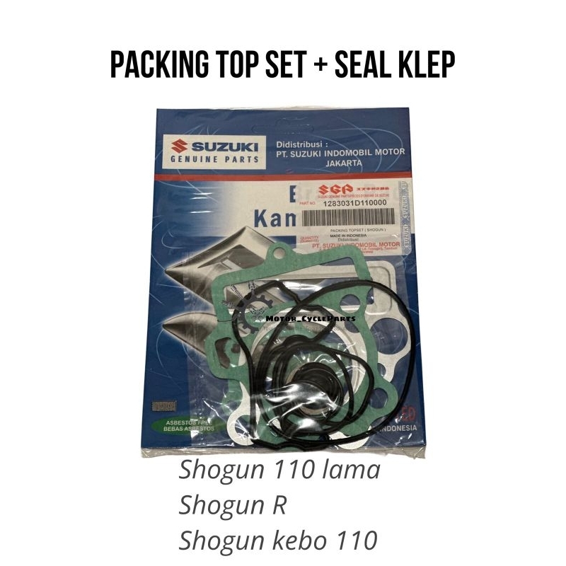 Packing Top Set Suzuki Shogun 110 lama Shogun R Shogun Kebo