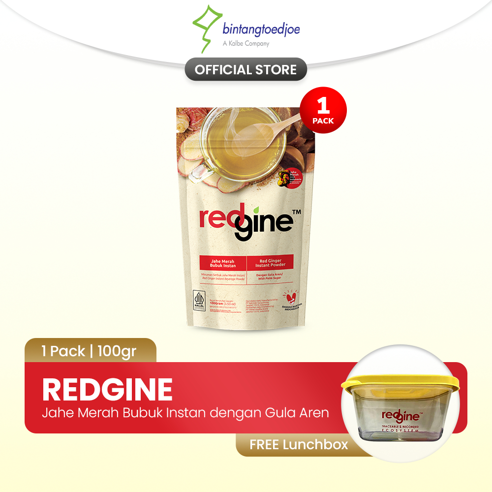 

Jahe Merah Bubuk Instan dengan Gula Aren - Redgine (100 gram)