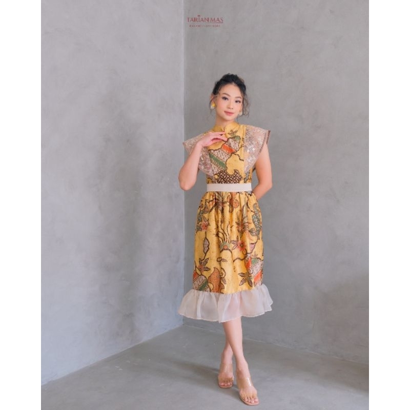 Kemuning Dress Batik Modern By Tarian Mas