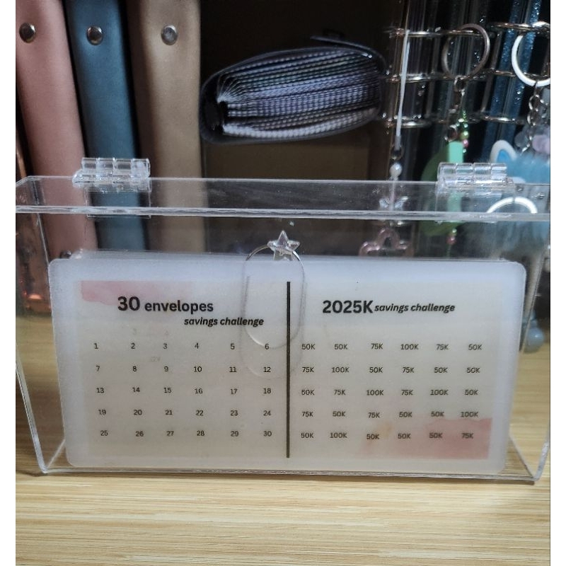 

30 clear envelopes challenge - panjang glossy