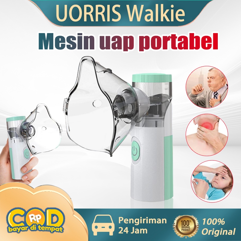 【READY YA】TaffOmicron Nebulizer Portable Alat Uap Terapi Pernapasan Batuk Asma Nebulizer Portabel In
