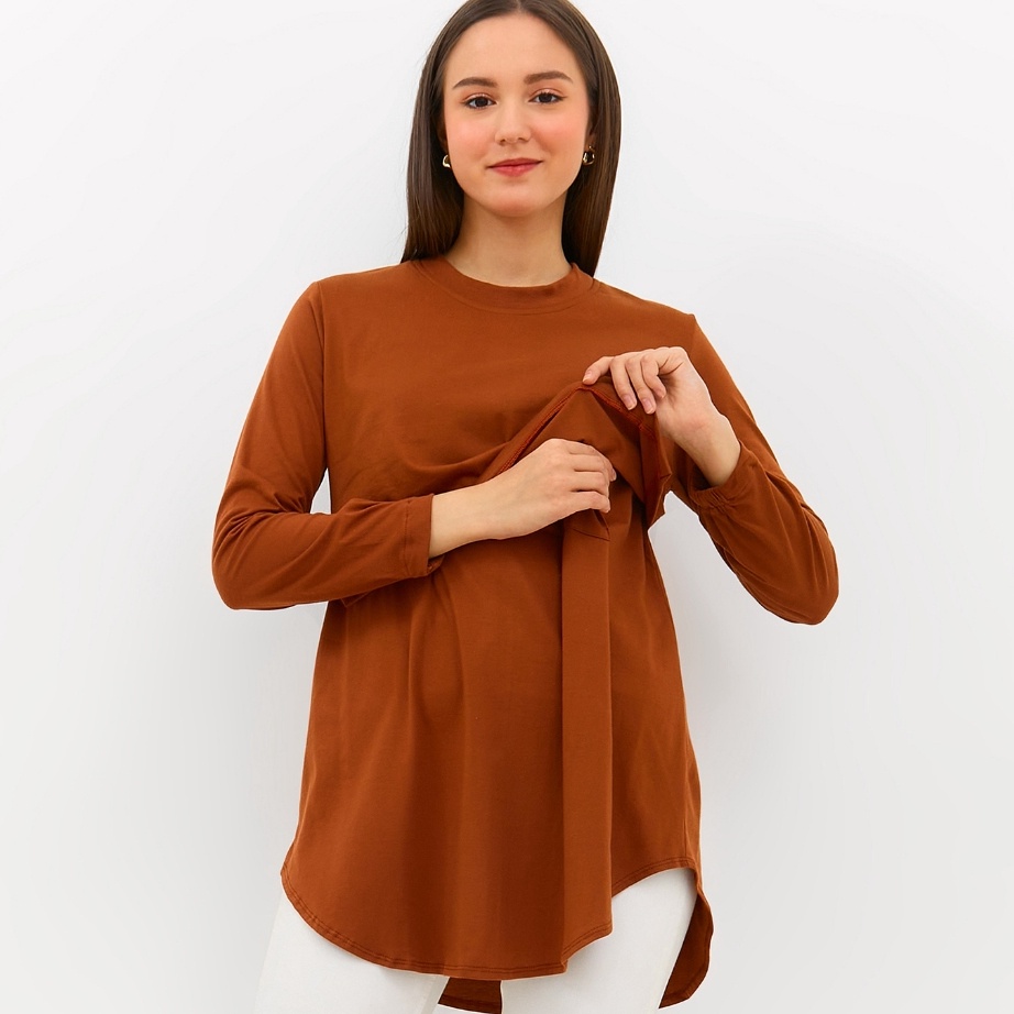 KODE D67O Nyonya Nursing Wear Diza  Baju Hamil Dan Menyusui  SORA Collection