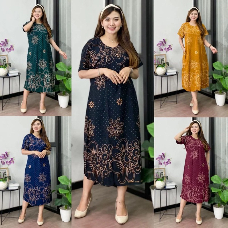 100 Ribu Dapat 4 Daster Paket Usaha || Daster Rayon Busui Bumil