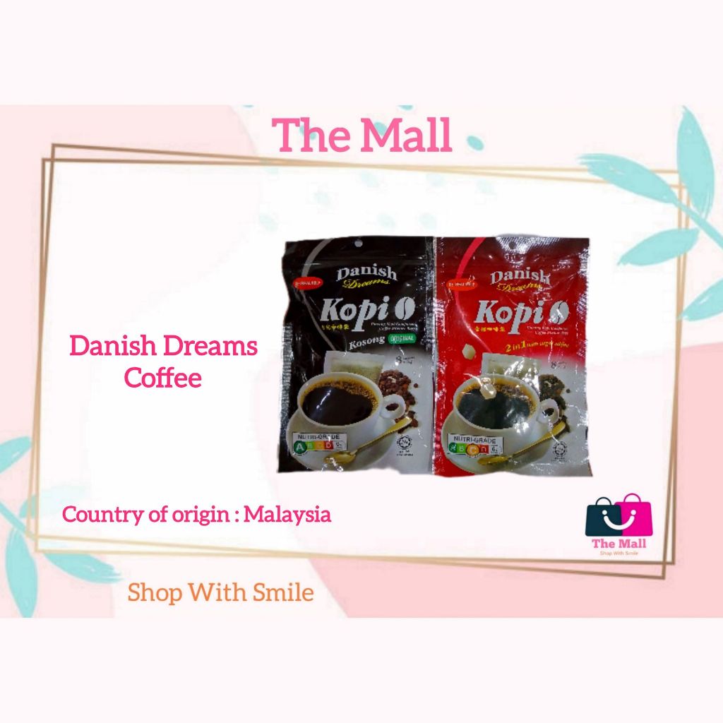 

(The Mall) Danish Dream Coffee / Minuman Kopi Impor Malaysia