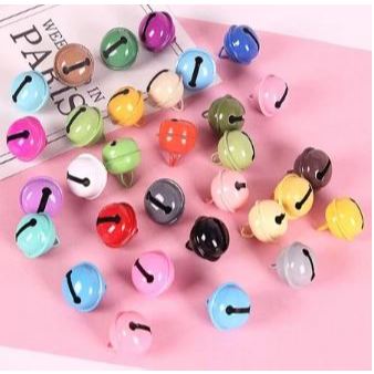LONCENG - Lonceng 22 MM Lonceng Kucing Lonceng Warna Warni Gantungan Lonceng Kalung Lonceng Kucing M