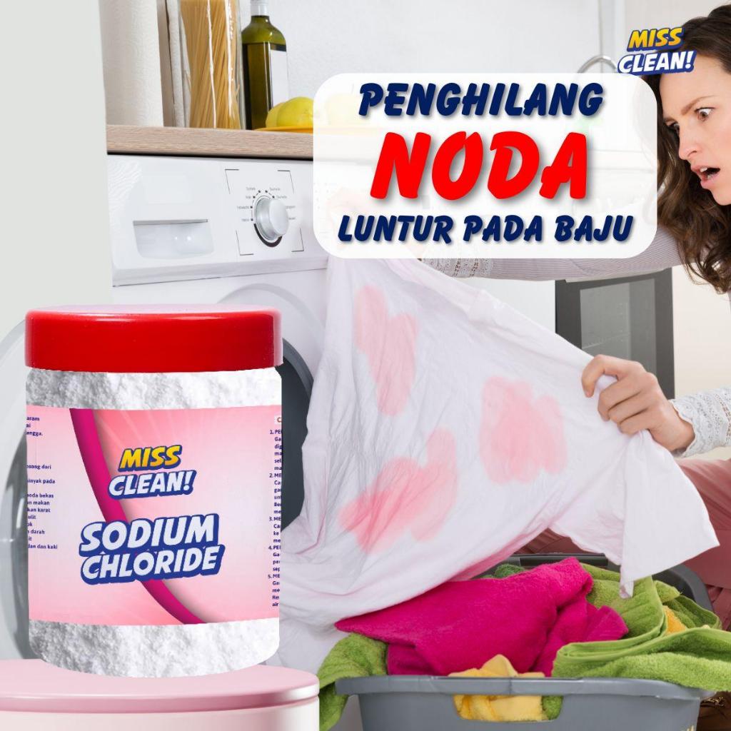 Bubuk Pembersih Sodium Chloride Pakaian