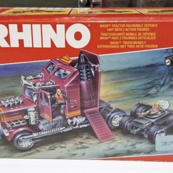 mask rhino kenner vintage complete