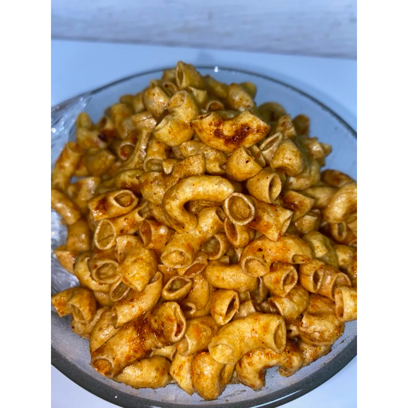 

SNACK VIRAL !! BERHADIAH UANG TUNAI - MAKARONI NGEMBANG/MAKARONI GENDUD PEDAS DAUN JERUK