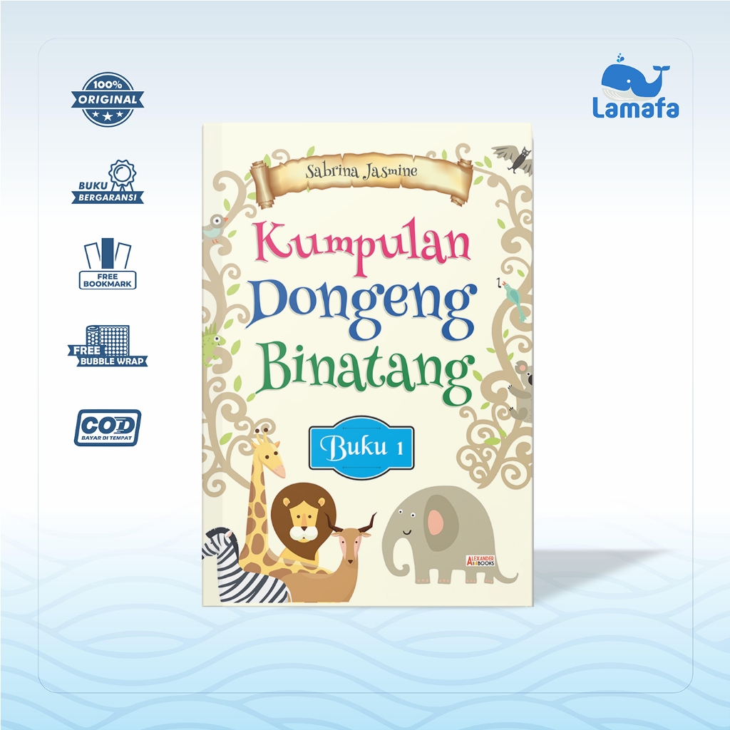 Buku Kumpulan  Dongeng Binatang Buku 1