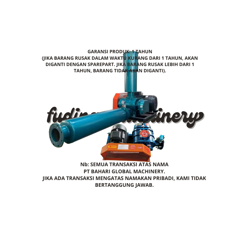 Root Blower 22KW-150mm dengan Sabuk
