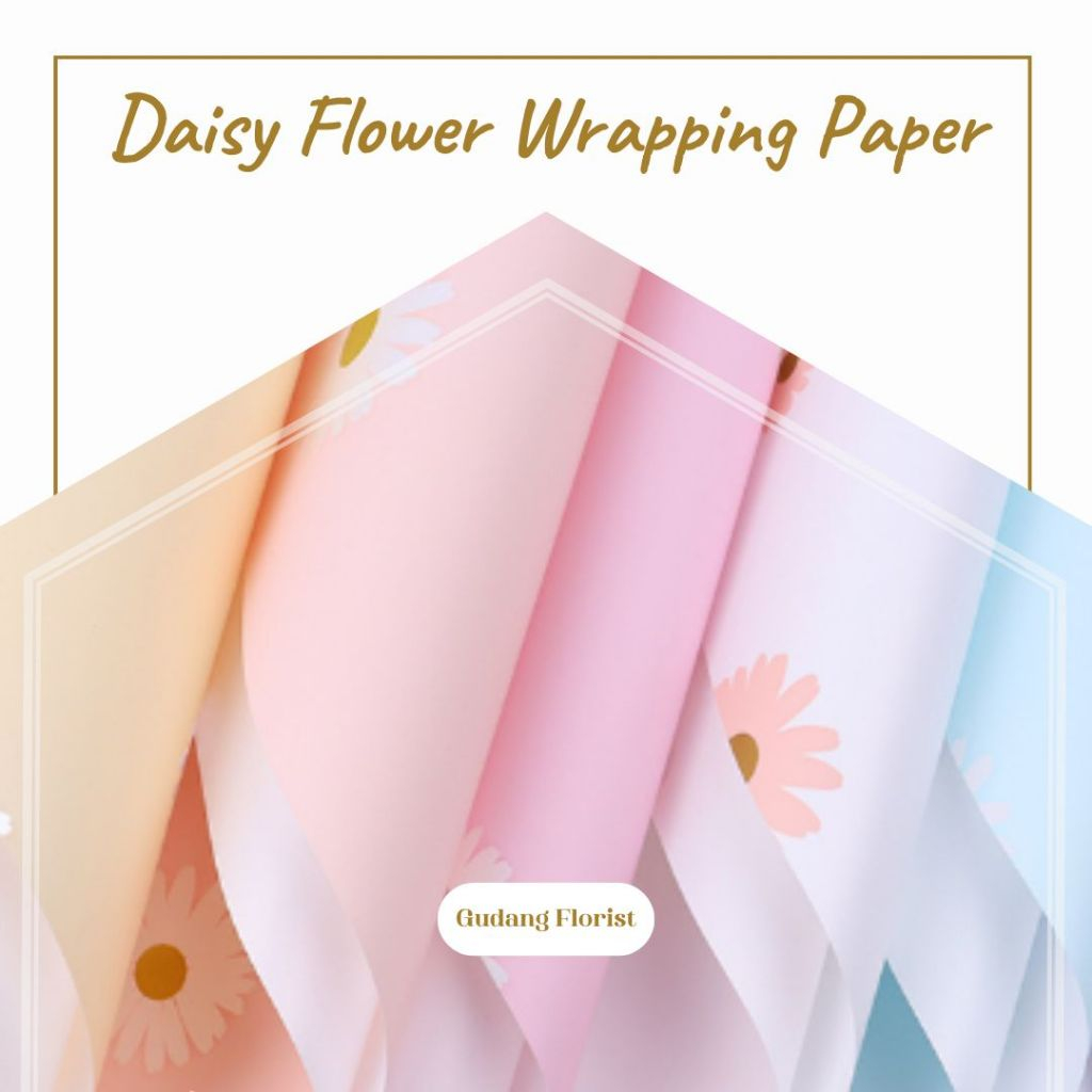 

DAISY FLOWER WRAPPING PAPER