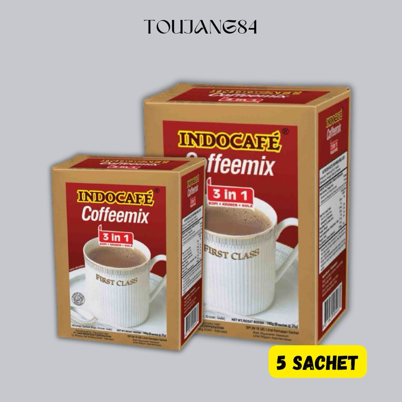 

Indocafe Coffeemix Box Isi 5 Sachet