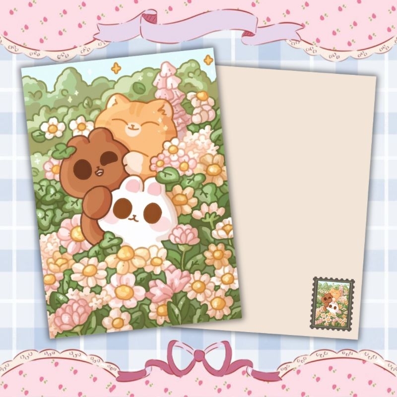 

Blossomb - Thankyou card | Postcard | Art print