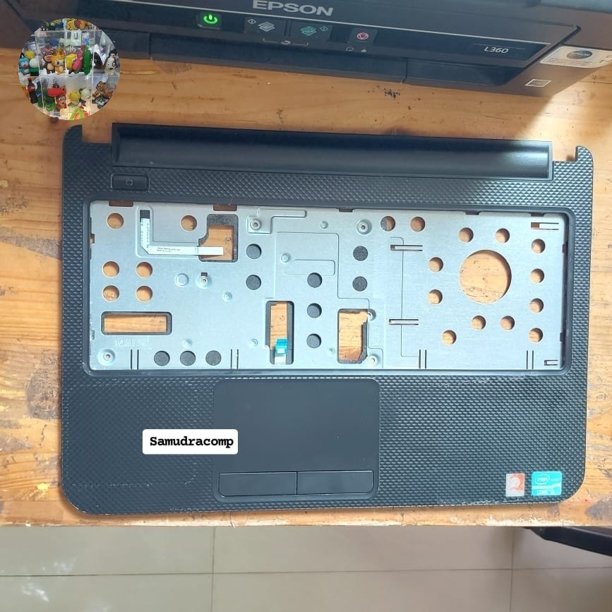Palmrest Dell 3421 Casing Tengah Laptop Dell Inspiron 14 3421 Free Touchpad Non Garansi