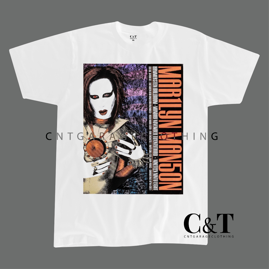 MARILYN MANSON TSHIRT | MM 038 | KAOS DISTRO VINTAGE | CNTGARAGECLOTHING
