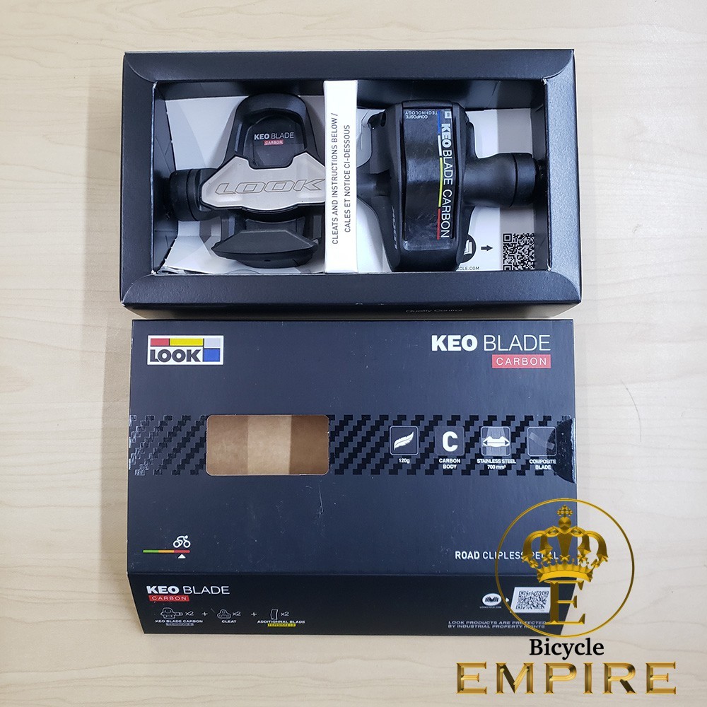 Pedal Cleat Sepeda Roadbike Look Keo Blade Carbon CR 8 Bicycle Empire