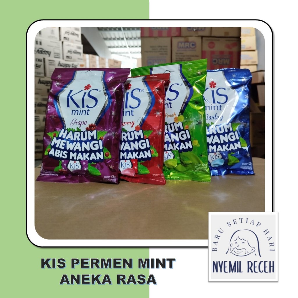 

Kis Permen Mint 125gr Aneka Rasa / Permen Wangi