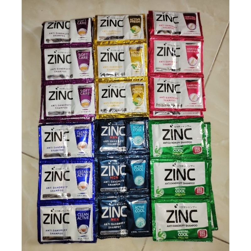 Zinc Shampo Sachet