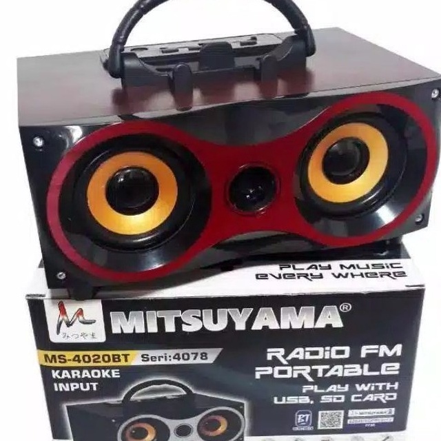 Promo COD SPEAKER WIRELESS BLUETOOTH MITSUYAMA XBASS MS42 SERI 478SALON AKTIF XBASS MS478SPEAKER KAR
