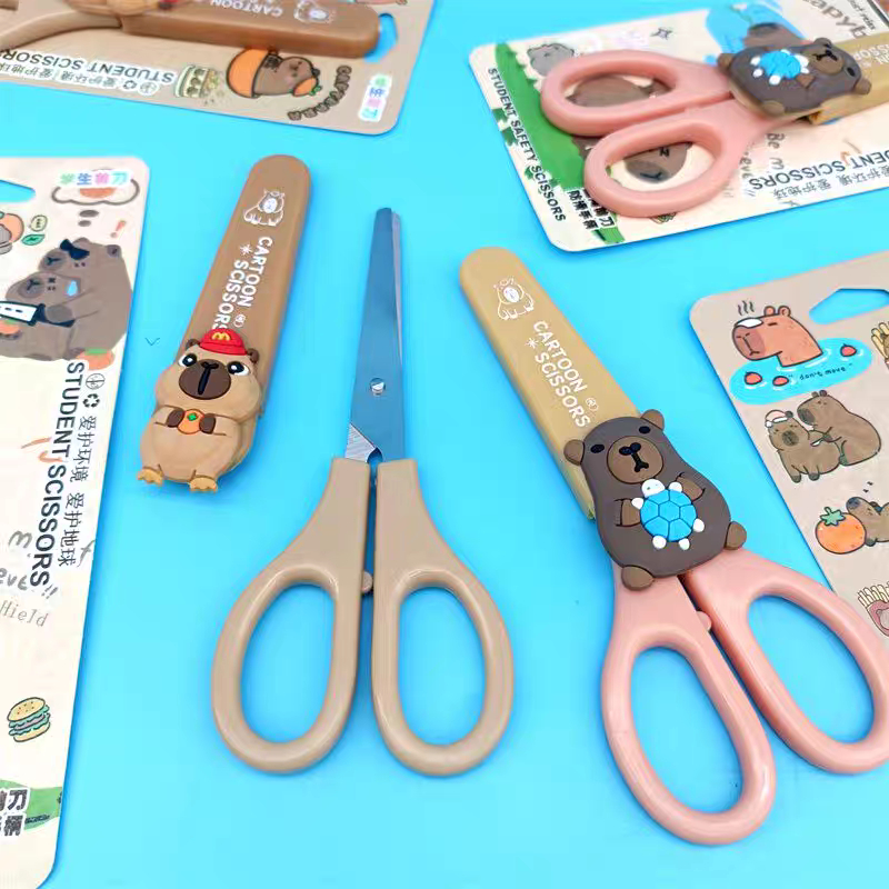 

Gunting Tutup Lucu Anak Capybara / School Scissors Cute