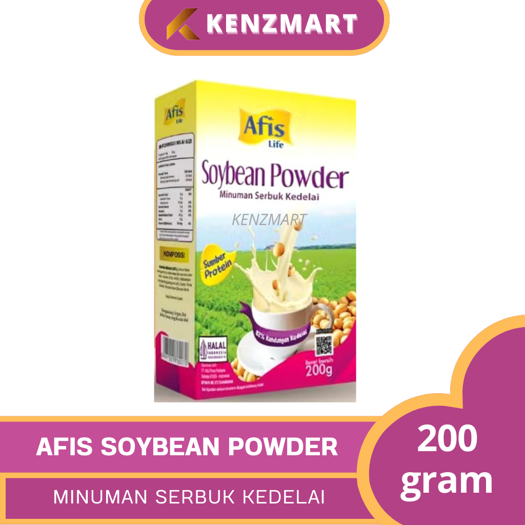 

AFIS SOYBEAN Powder 200gr / Minuman Susu Kedelai Serbuk